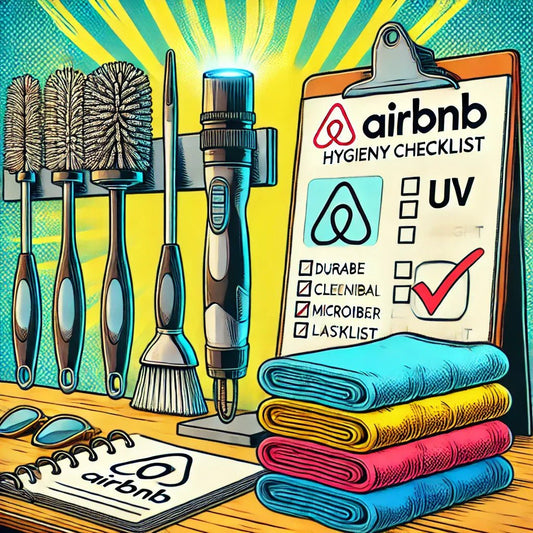 Airbnb-Reinigung optimieren: 10 Tools für 5-Sterne-Bewertungen + Spar-Tipps - Hotelclubshop