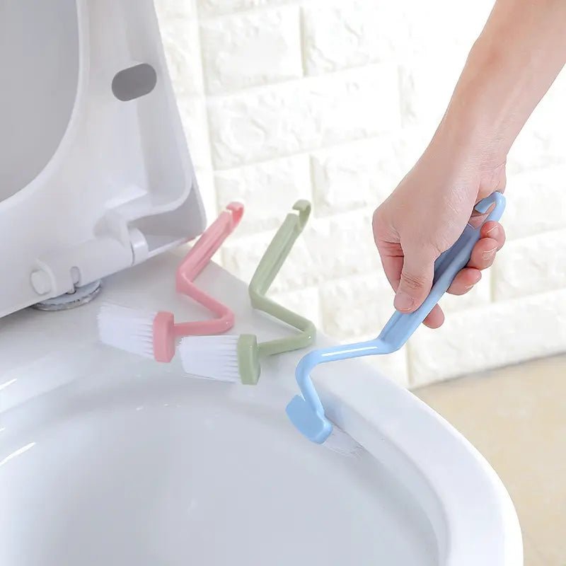 3er Set WC Bürsten Set Toilettenbürste mit Randreiniger Randreinigungsbürste - Hotelclubshop