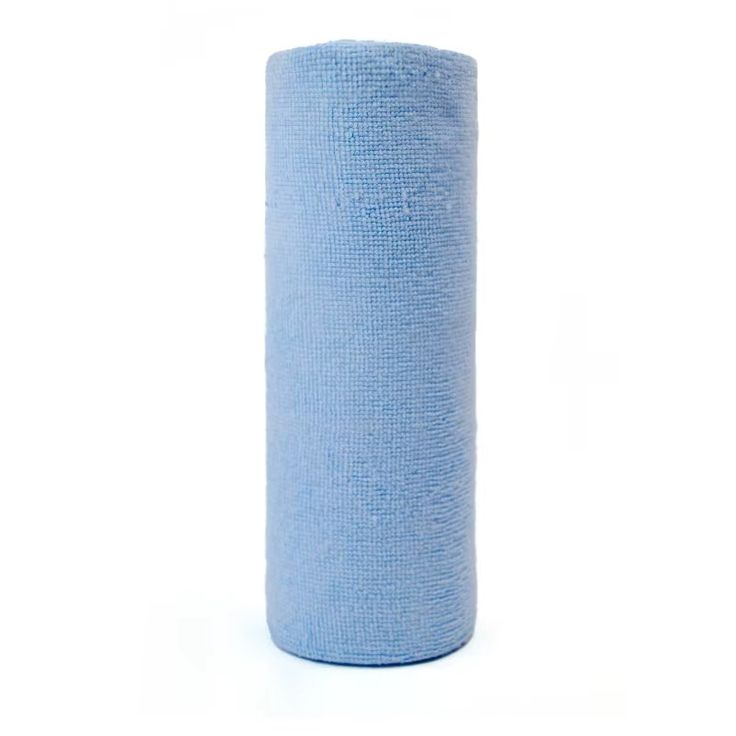 3x Rollen Einweg Mikrofasertücher 25 Stk./Rolle, 25x25cm Werkstatt, Küche, Büro - Hotelclubshop