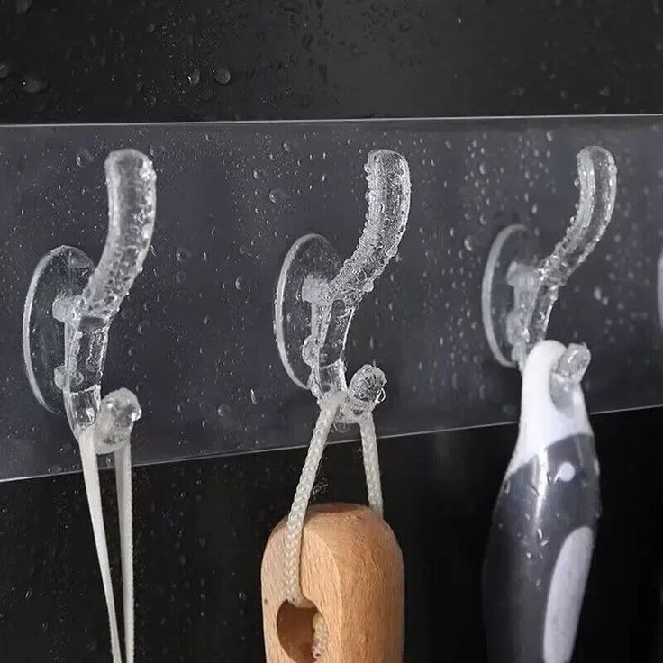 Küche Kleiderhaken Wandhakenleiste 6er Reihe Selbstklebehaken ohne Bohren Küche - Hotelclubshop